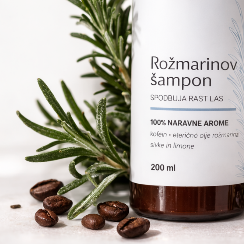 Rožmarinov šampon za rast las